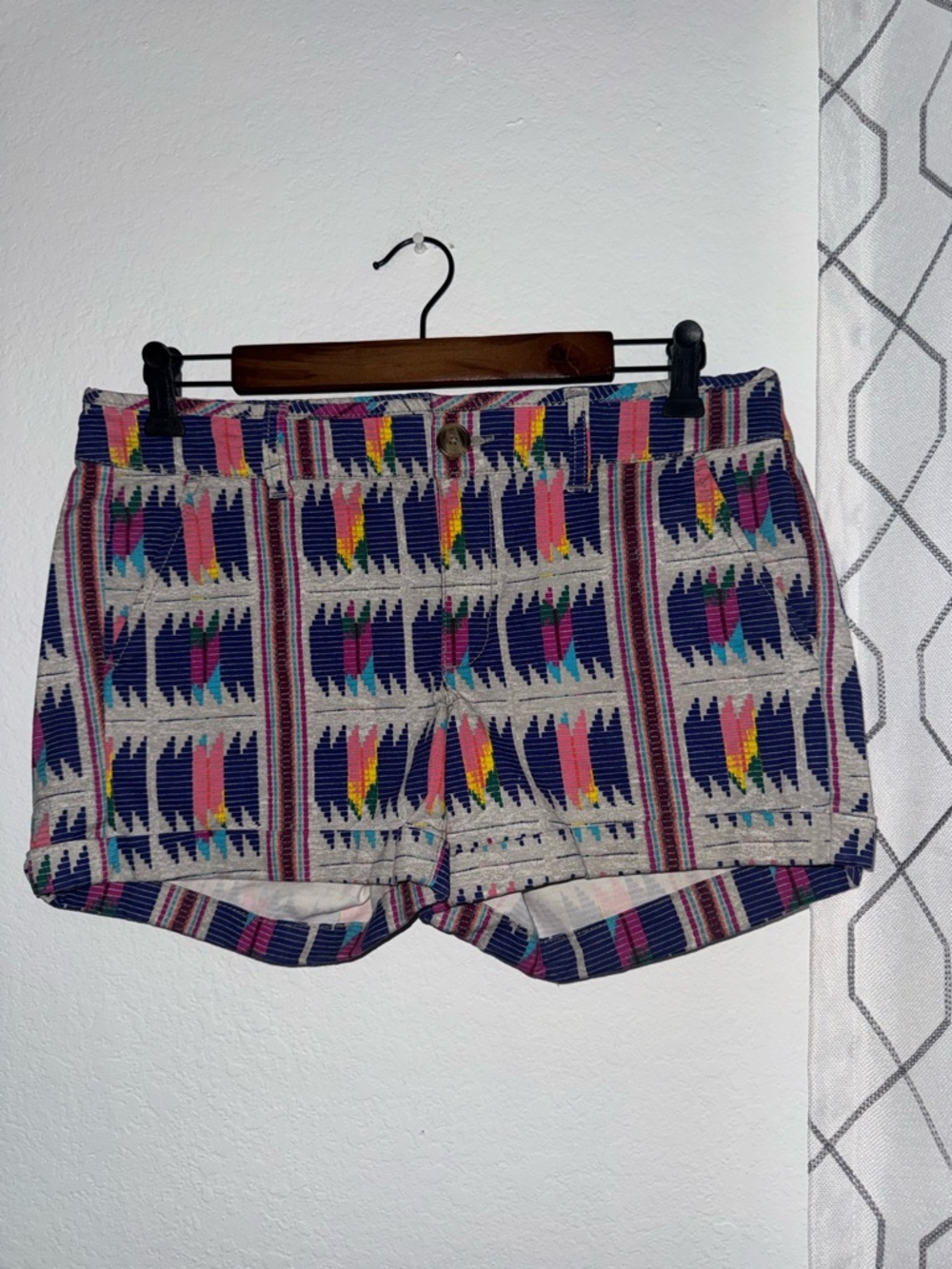 Patterned Multicolor Women's Shorts